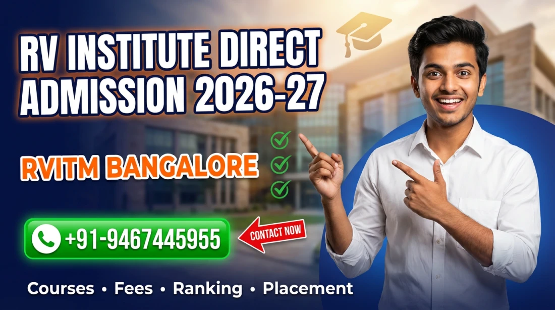Direct Admission In RV College of Engineering (RVCE) Bangalore