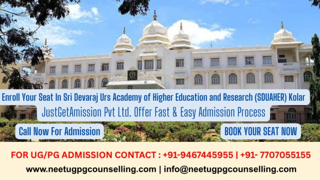 Sri Devaraj Urs Academy of Higher Education and Research (SDUAHER) Kolar